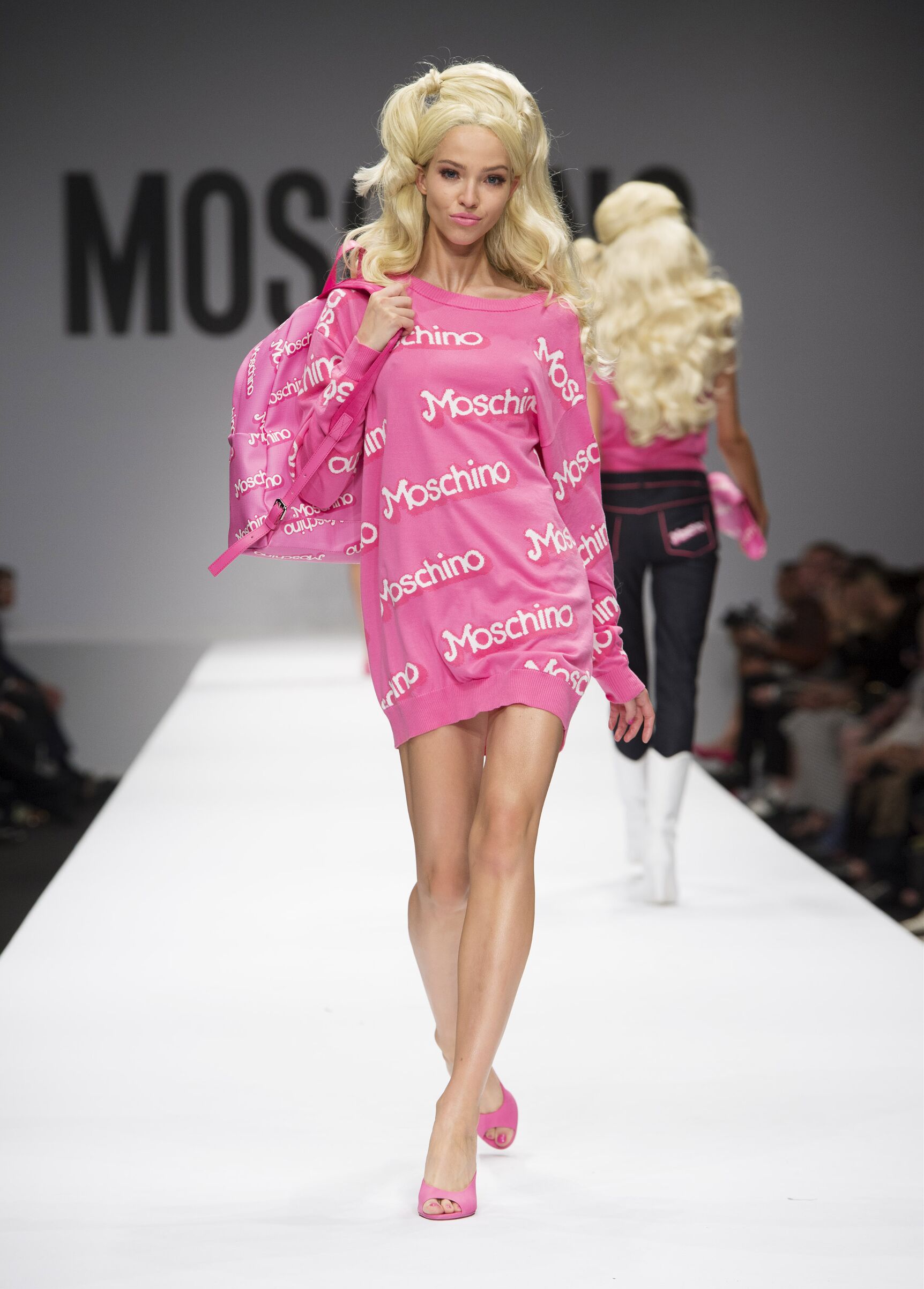 It Was a Barbie World at Moschino  Runway fashion, Fashion week spring,  Fashion