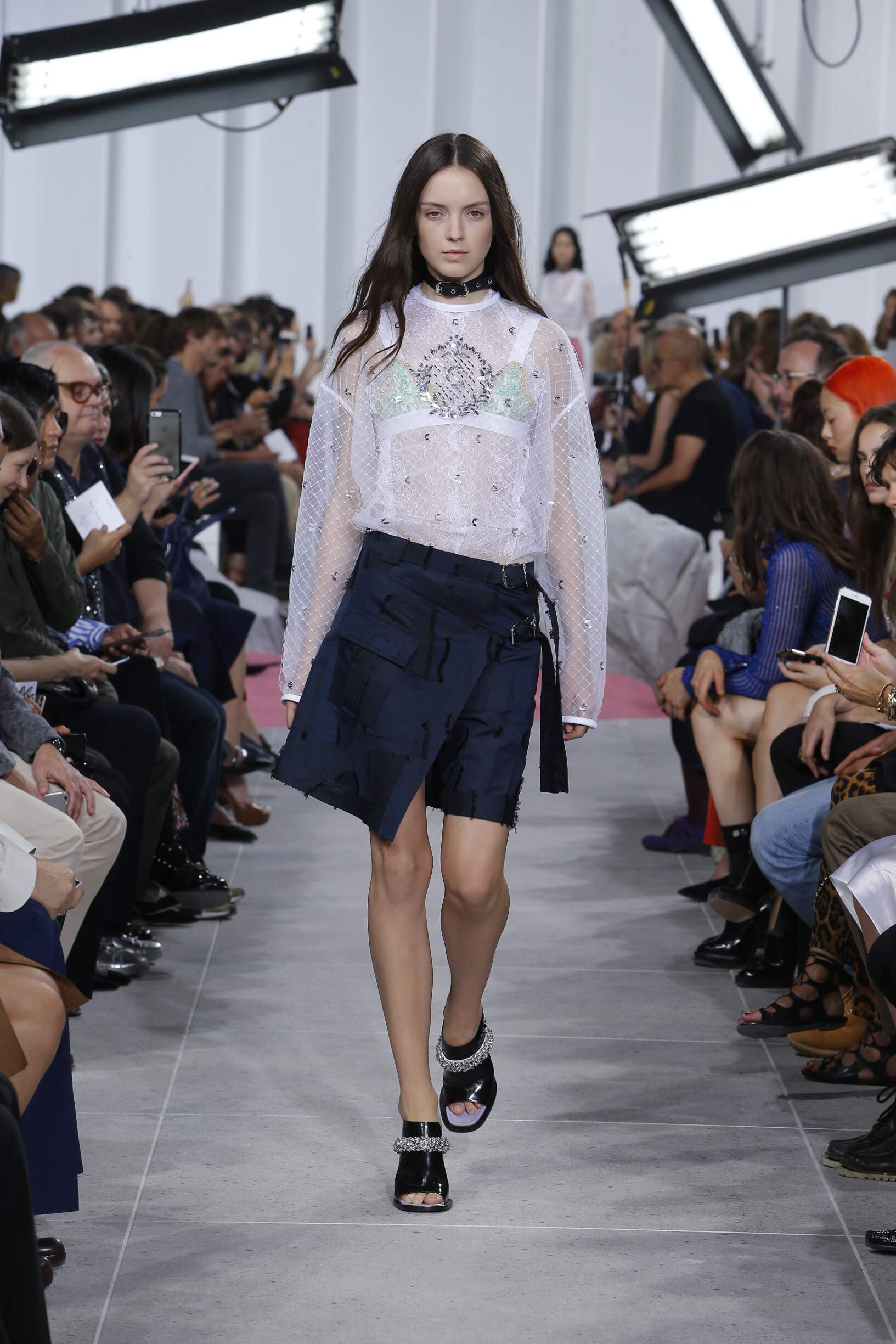 Louis Vuitton 2017 Spring & Summer. Men's collection. / Runway silk shirt.