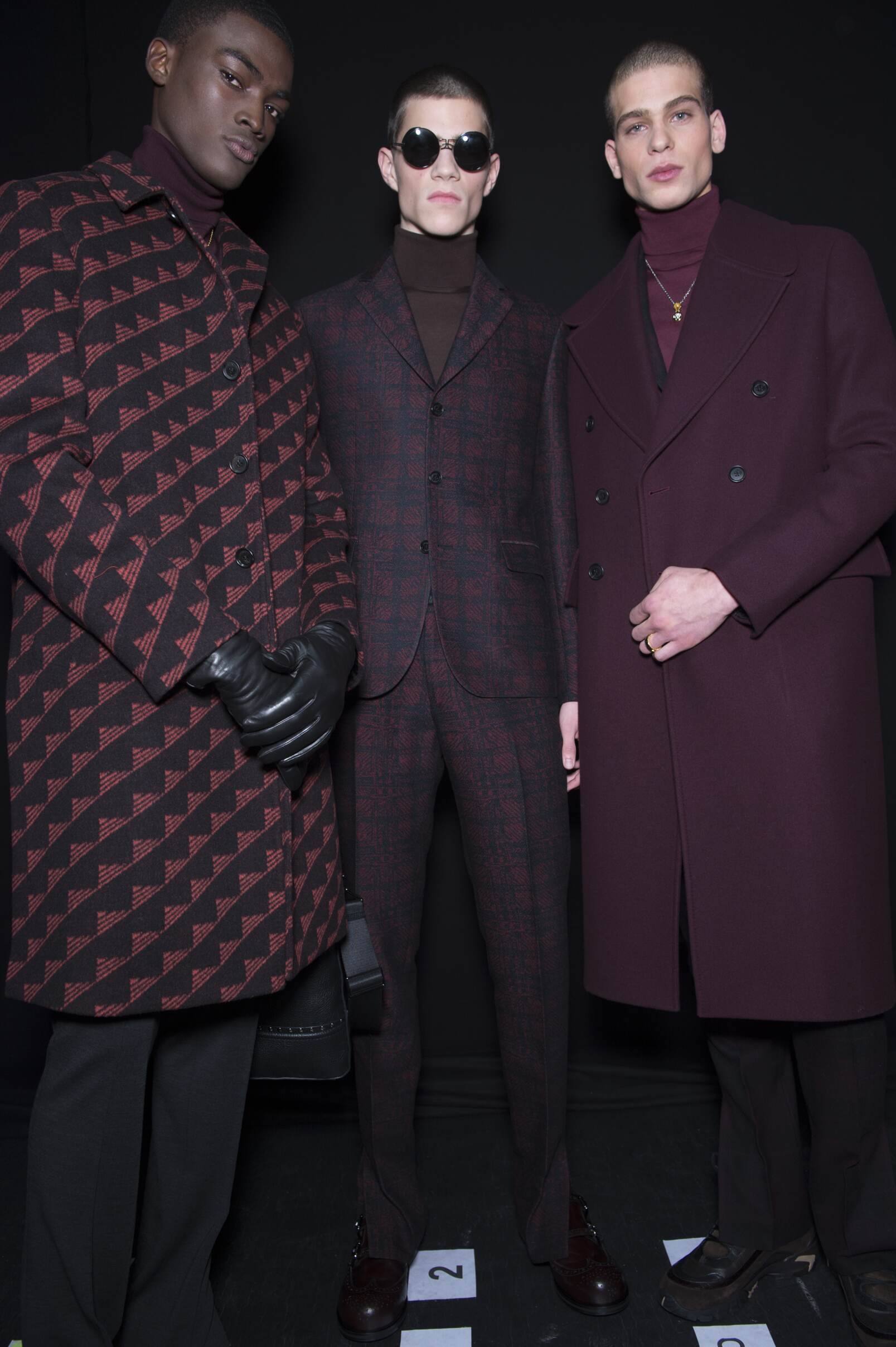 BACKSTAGE VERSACE FW 2017-18 MEN'S COLLECTION | The Skinny Beep
