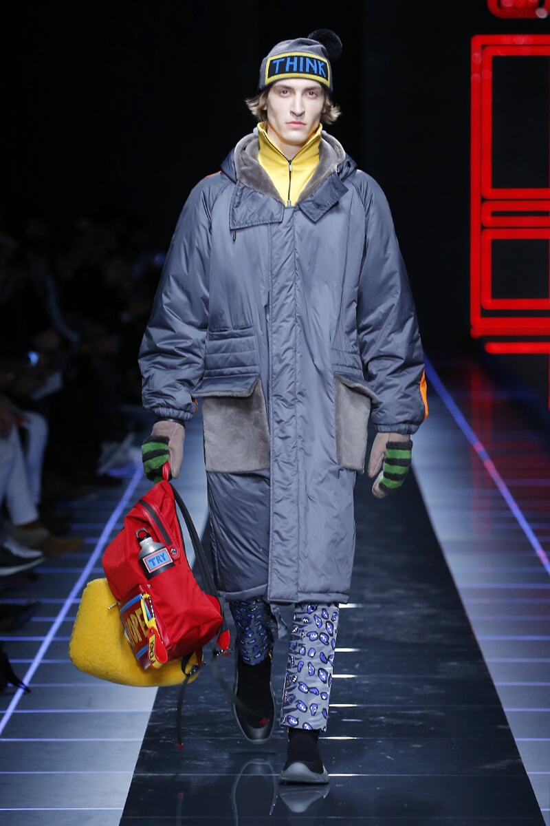 FENDI FALL WINTER 2017-18 MEN'S COLLECTION | The Skinny Beep