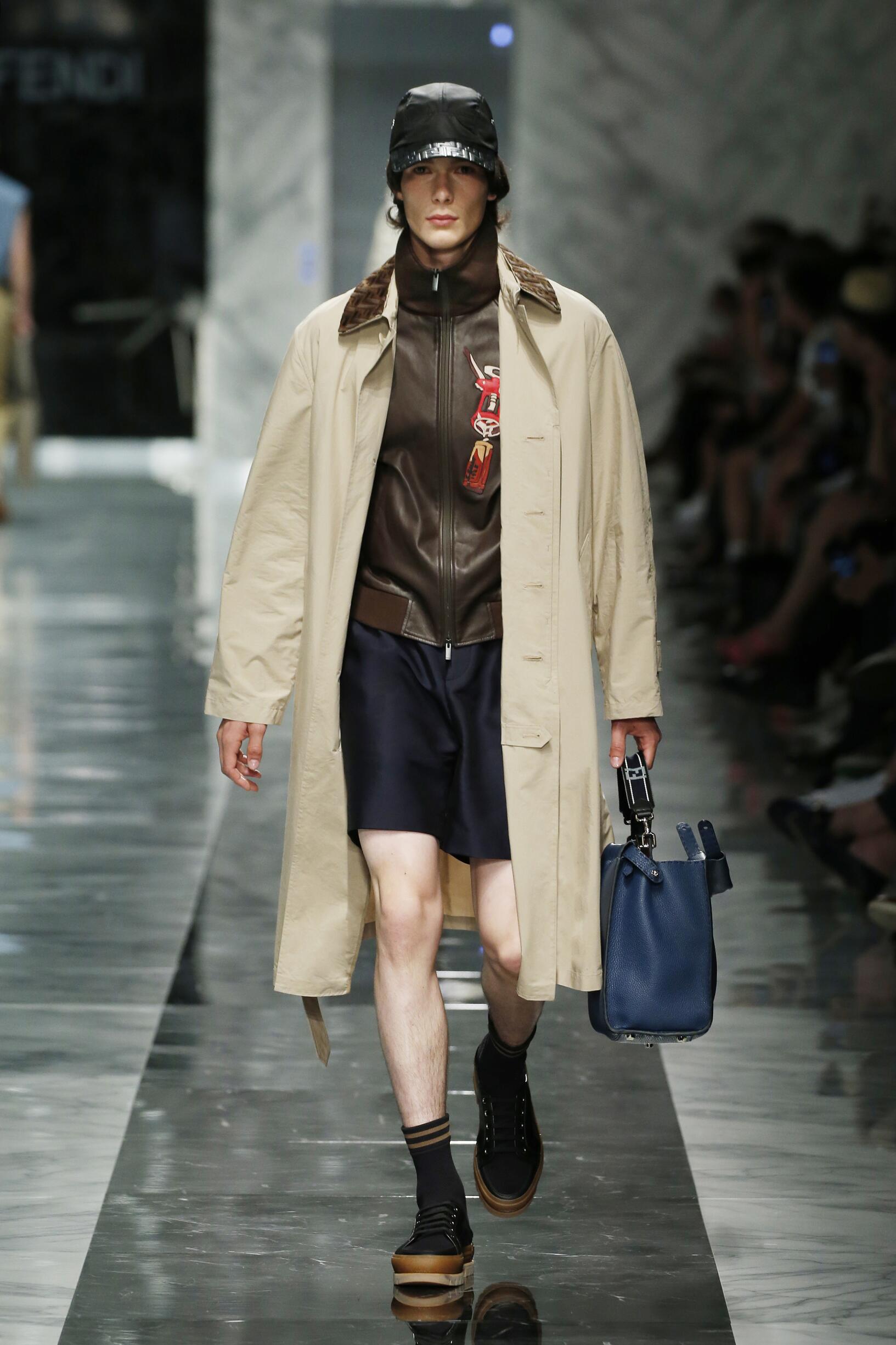 FENDI SPRING SUMMER 2018 MEN’S COLLECTION | The Skinny Beep