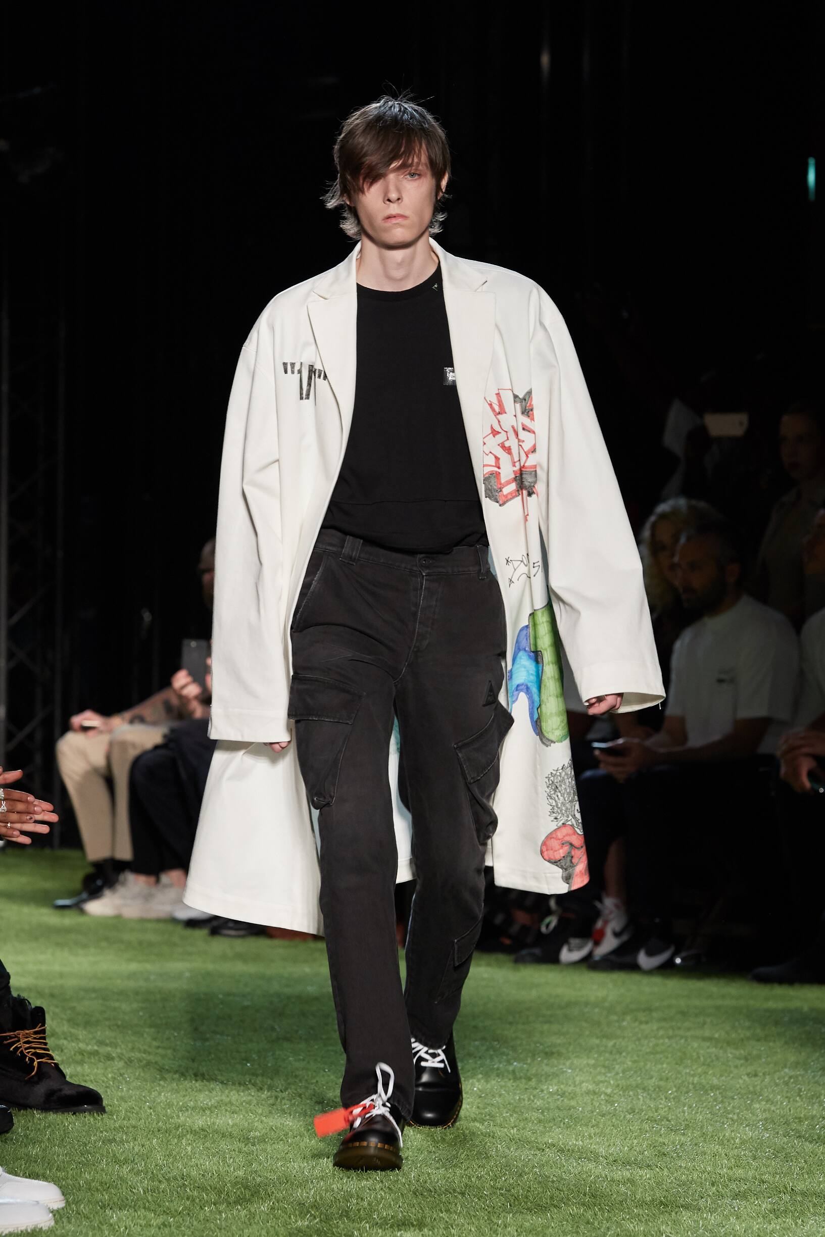 OFF-WHITE Spring Summer 2022 Collection - Male Model Scene