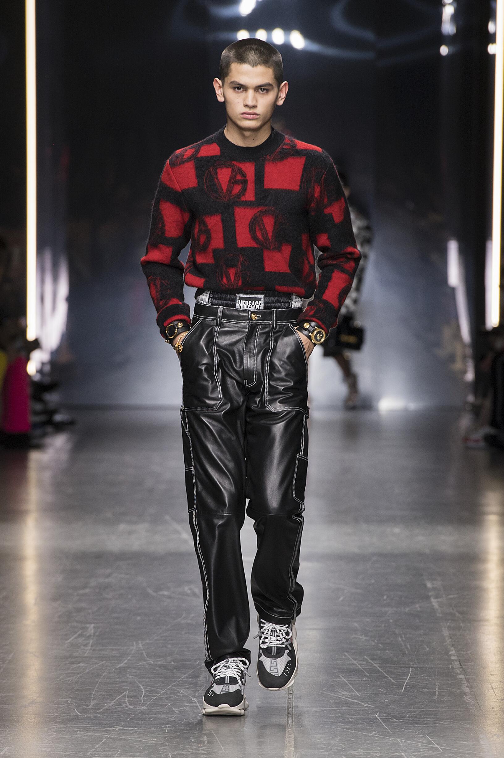 versace fall 2019 menswear