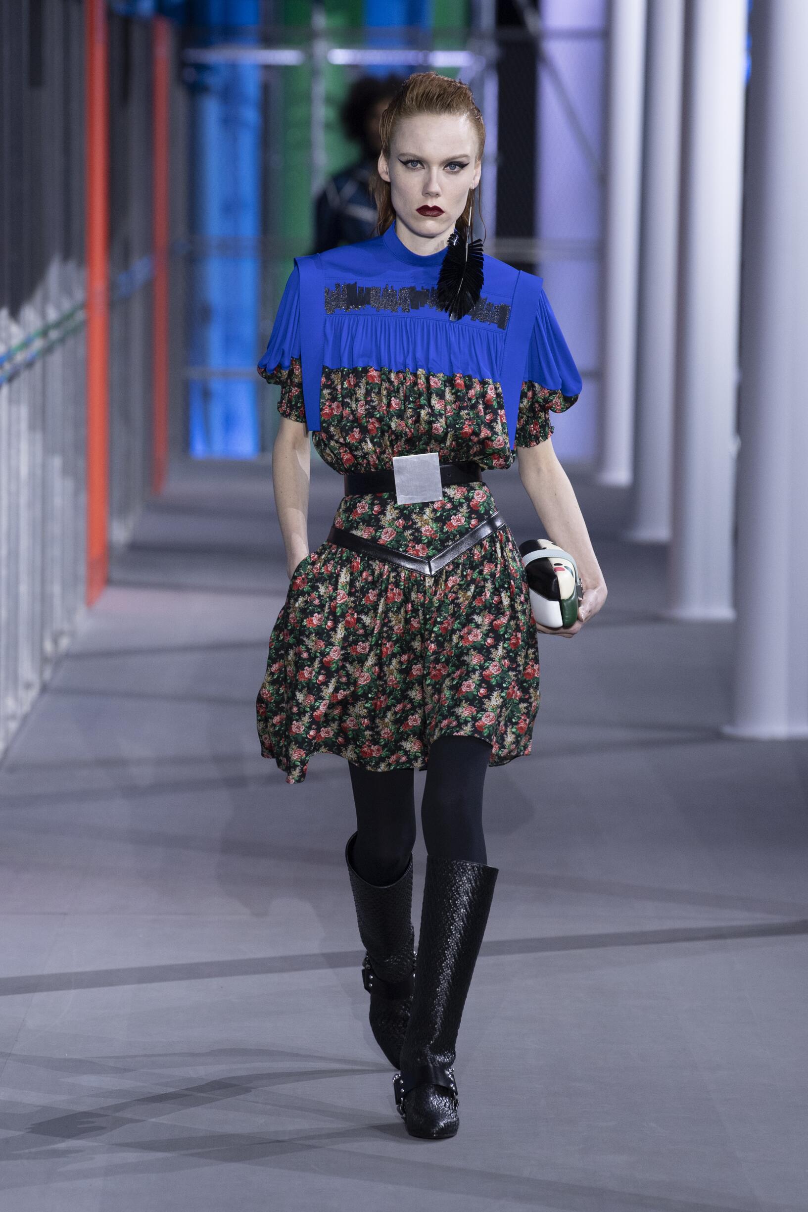 A look from the Louis Vuitton Women's Fall-Winter 2019 Fashion