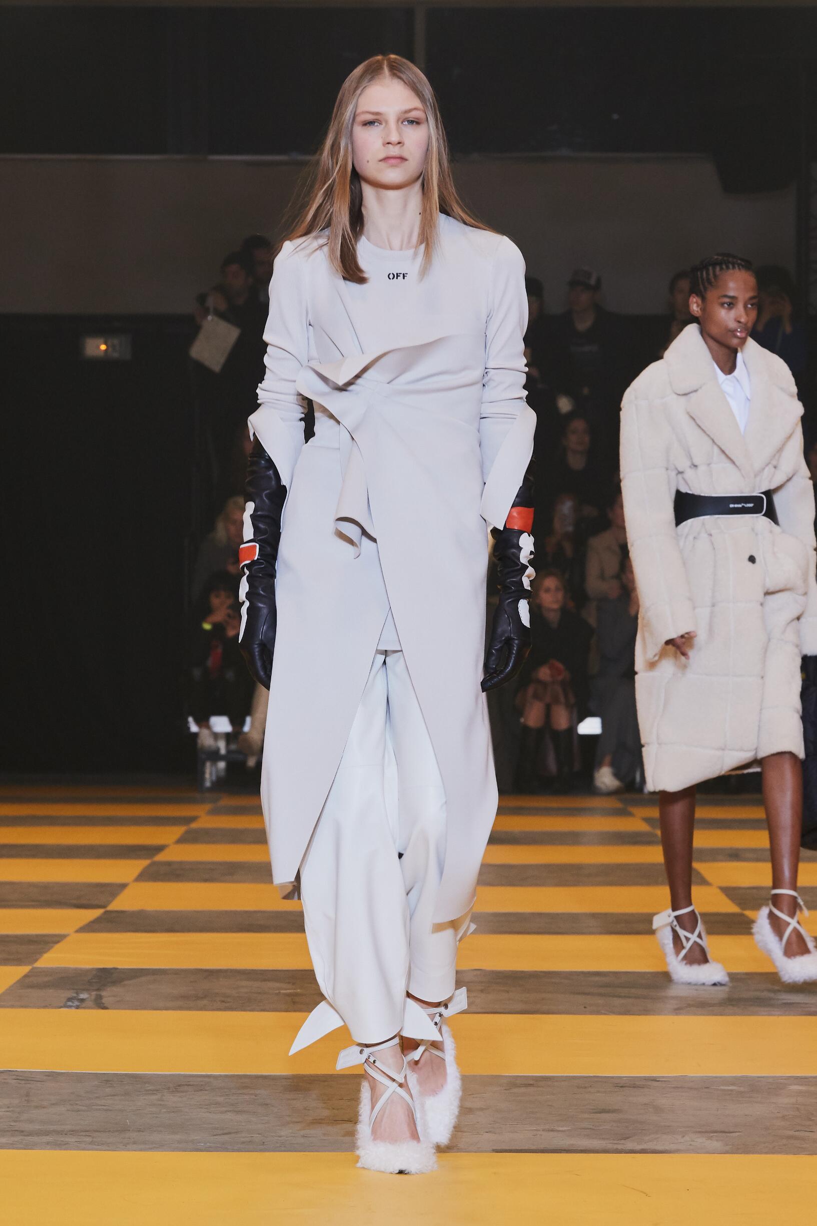 Virgil Abloh Puts a Ladylike Twist on Sport for Off-White Fall 2019 -  Fashionista