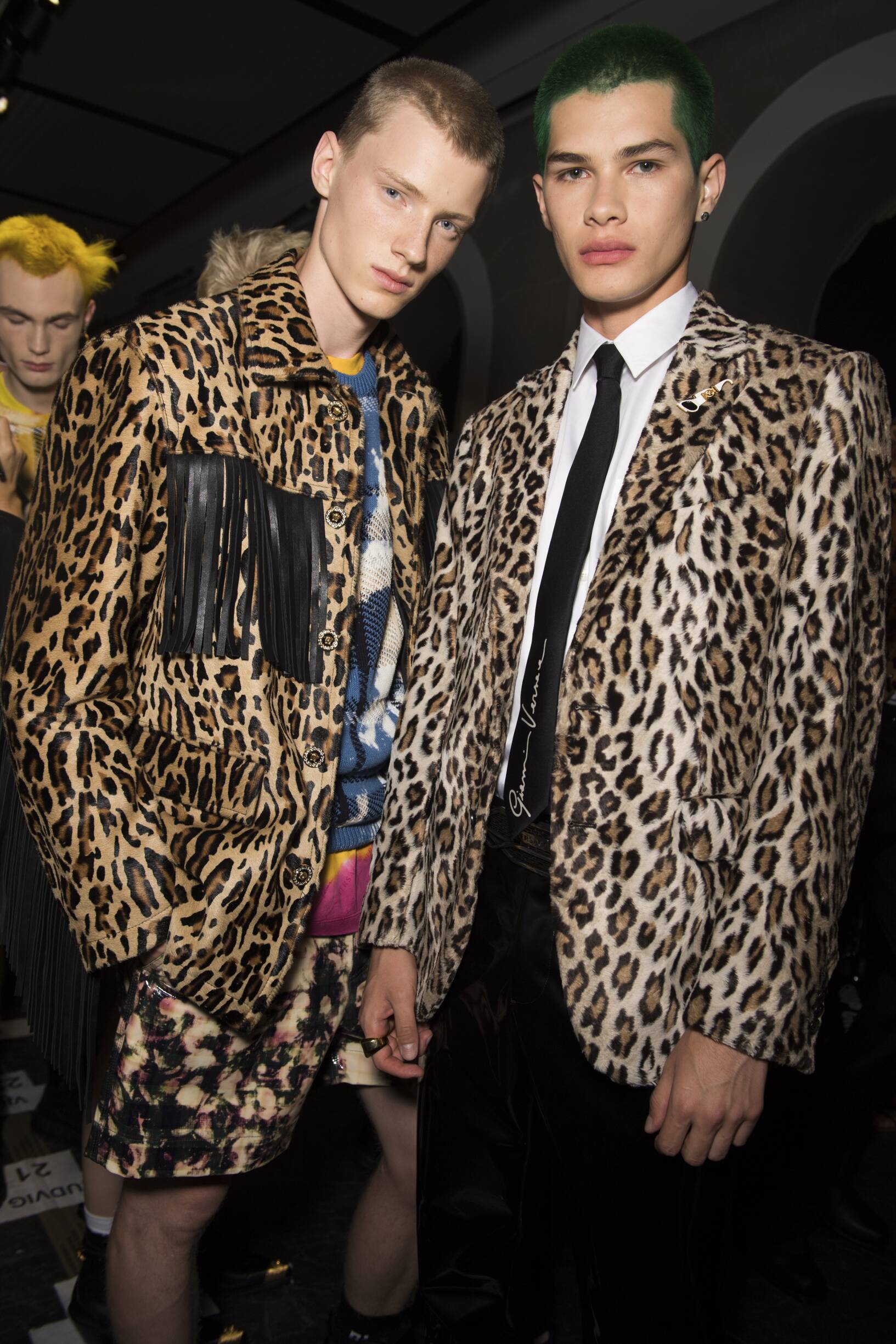 BACKSTAGE VERSACE 2020 SS MEN’S COLLECTION | The Skinny Beep