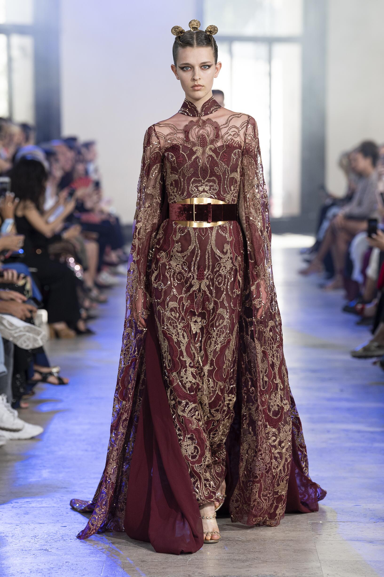 ELIE SAAB HAUTE COUTURE FALL WINTER 2019-20 COLLECTION | The Skinny Beep